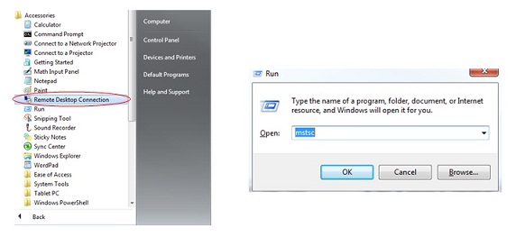 How to Open Remote Desktop Connection from CMD