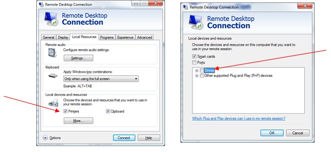 morbiditet lidenskab undskylde Use a local printer in a remote desktop session - Beaming