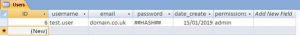 Open Microsoft Access Database in PHP with PDO: Creating an Access file