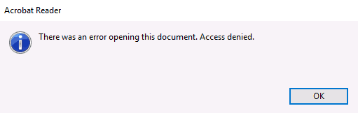 There was an error opening this document. Access denied