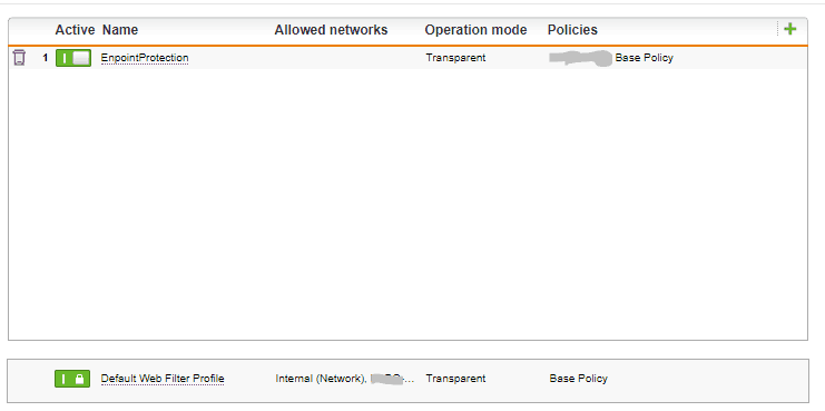 Setting up endpoint protection