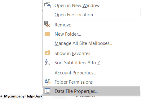 Use colour categoreis in Outlook 2016