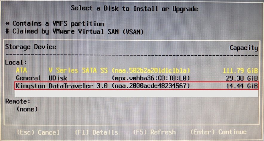 How to get ESXi