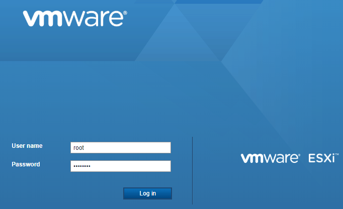 VMWare Login