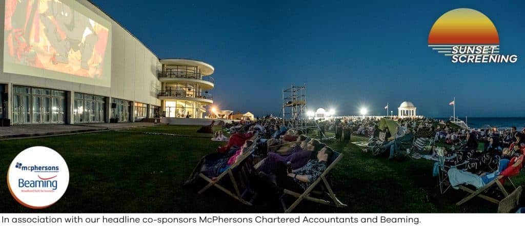 Sunset Screenings at the DLWP supported by Beaming