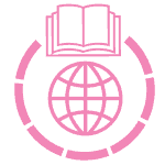 Education page link pink icon
