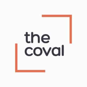 The Coval Logo Square