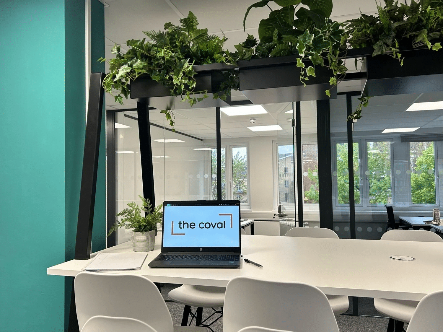 The Coval Interior - where Beaming delivers secure connectivity and WiFi