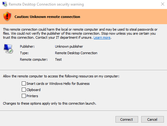 Signing RDP Files Removing the April 2026 Security Warning