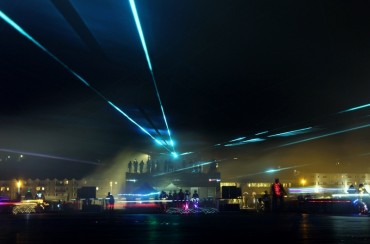 The benefits of event sponsorship: Chris Levine laser light show on Hastings Pier