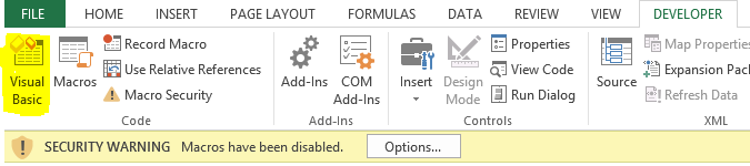 Remove Digital Signature From A Macro Beaming