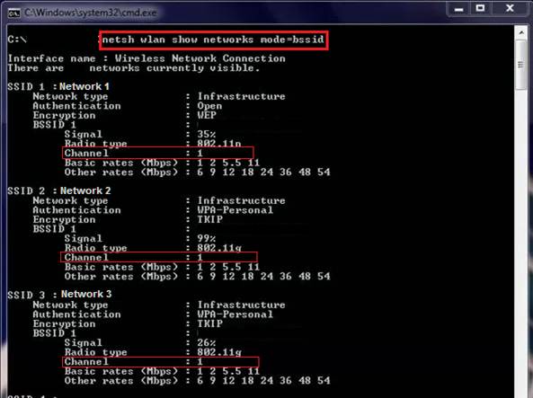 Slow wifif - find channels